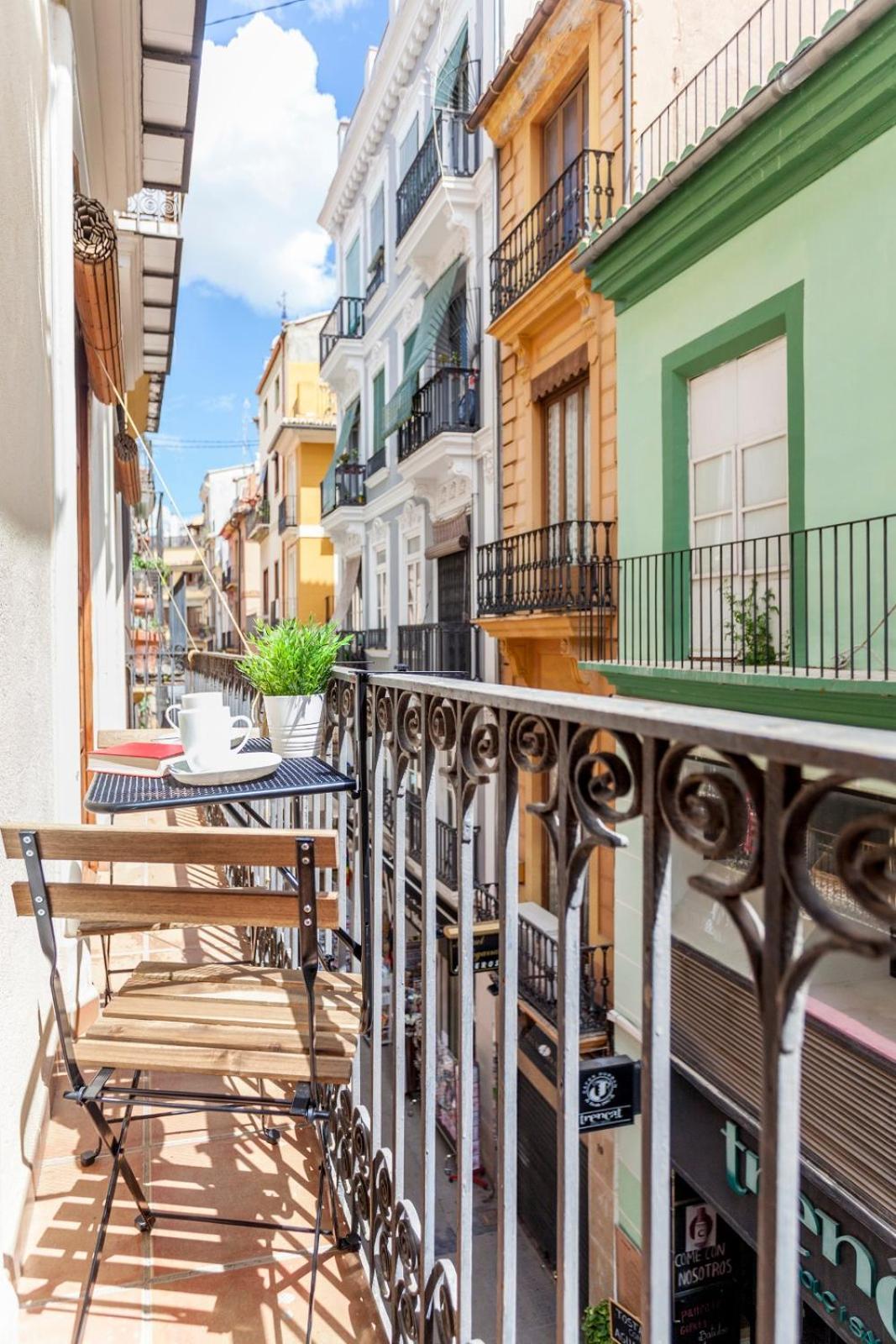 Loft De Diseno Junto Al Mercado Central Con Balconada Valência Exterior foto