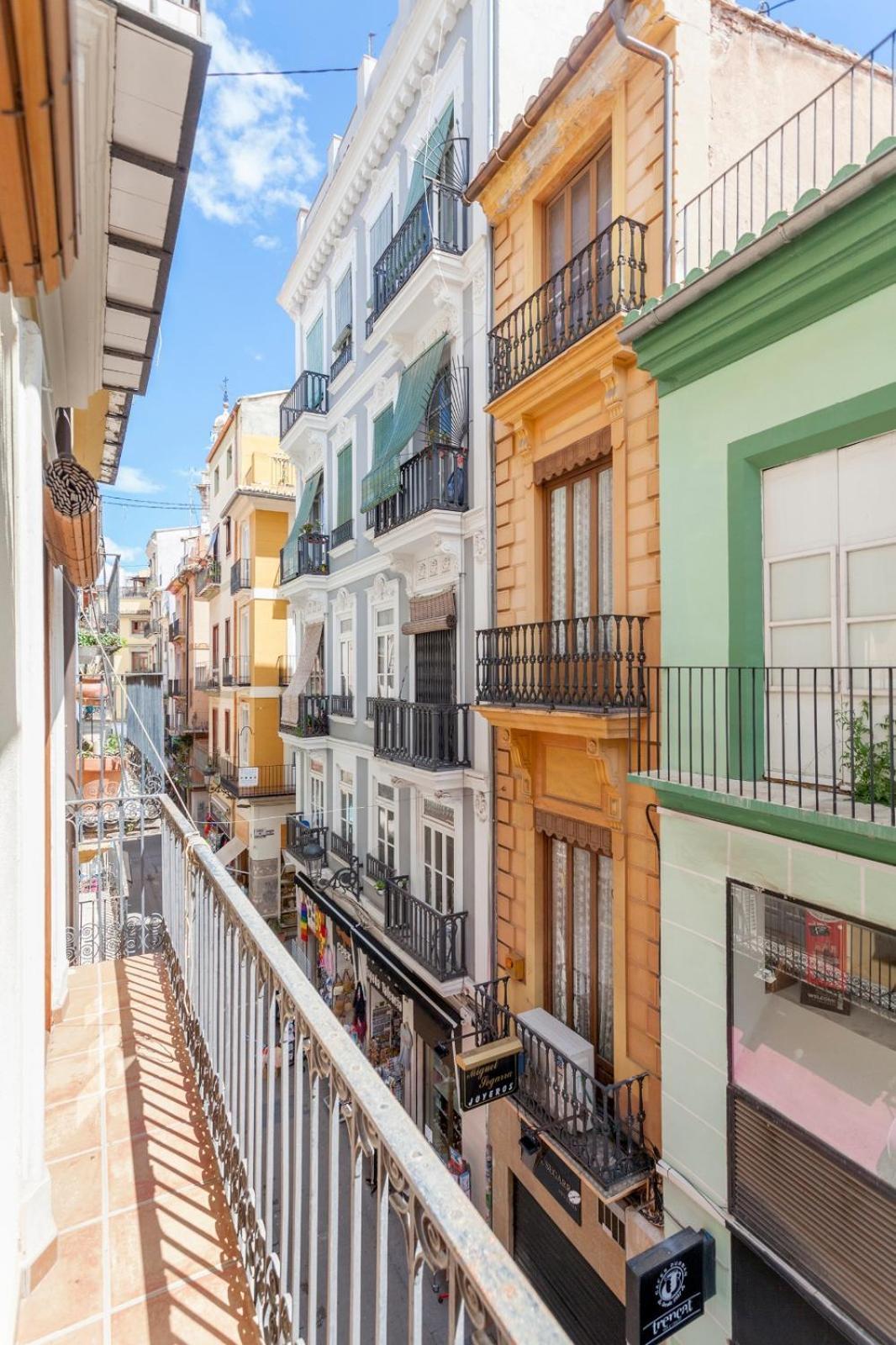 Loft De Diseno Junto Al Mercado Central Con Balconada Valência Exterior foto